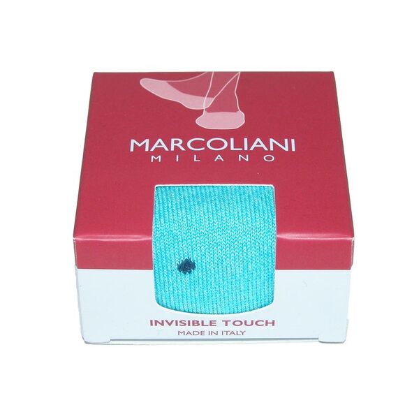 Marcoliani Men's Polka Dot Invisible Touch Liner Sock - Picture 4 of 4